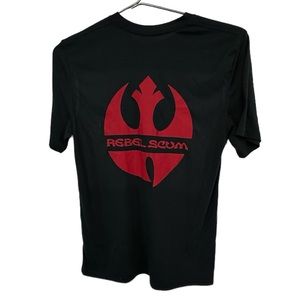 Star Wars GOOSE Rebel Scum Black Men’s S T-Shirt